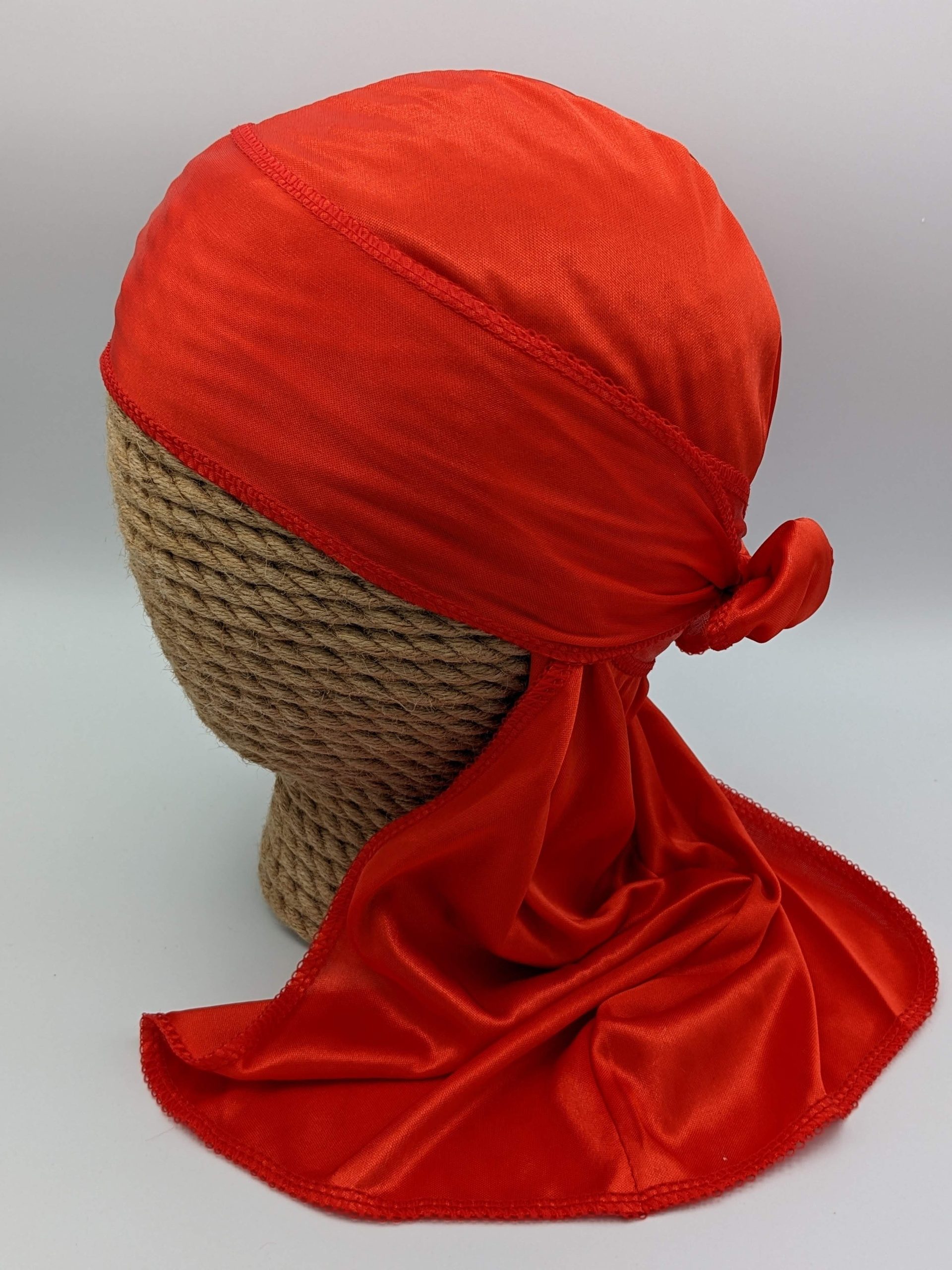 Red Silky Durag